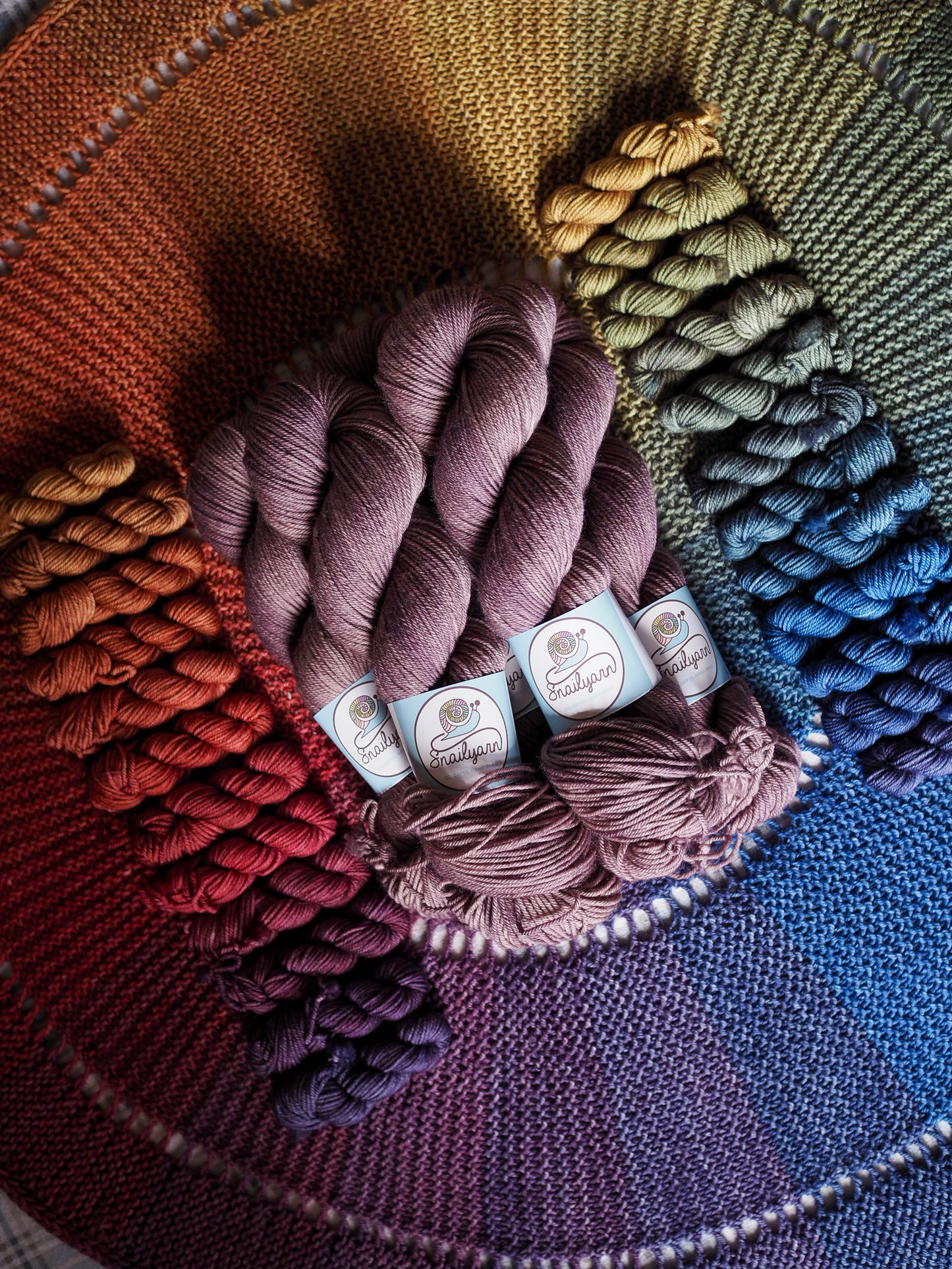 Kintra Sweater Kit by Rebecca Clow - FULL Color Wheel - dyed-to-order