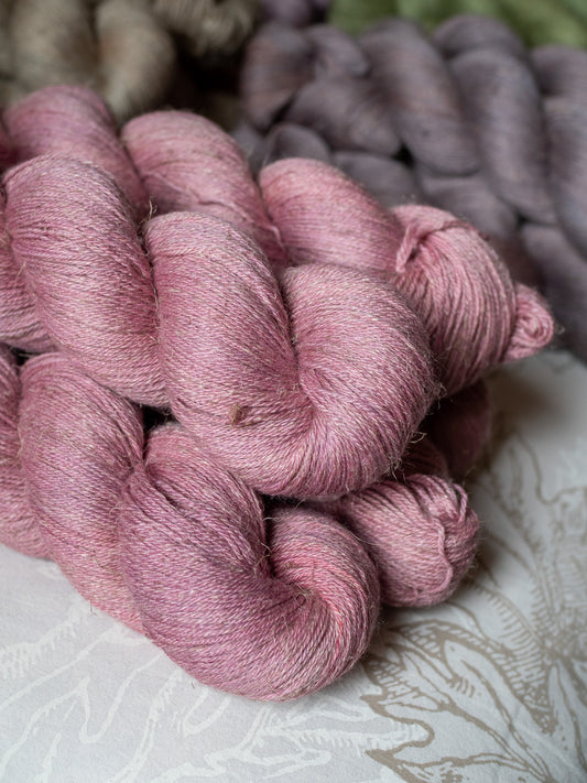 Sakura - Organic Wool + Linen - fingering