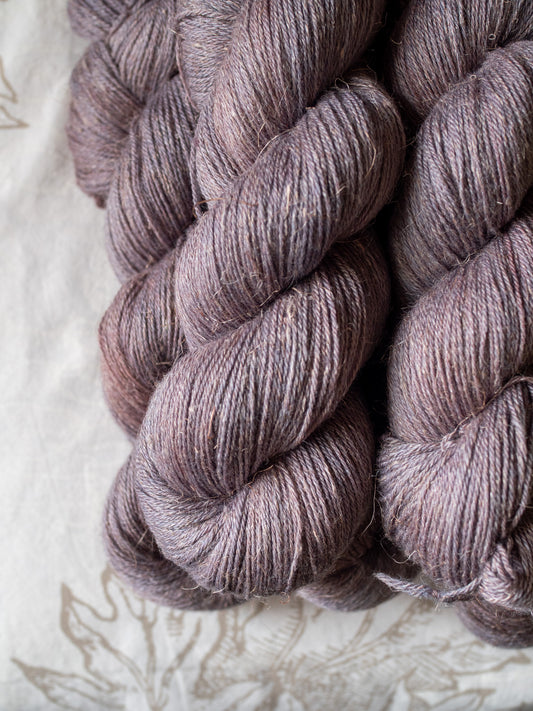 Rosa Antico - Organic Wool + Linen - fingering