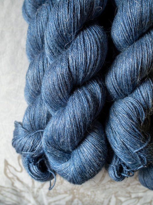 Mirtillo - Baby Alpaca + Silk + Linen - fingering