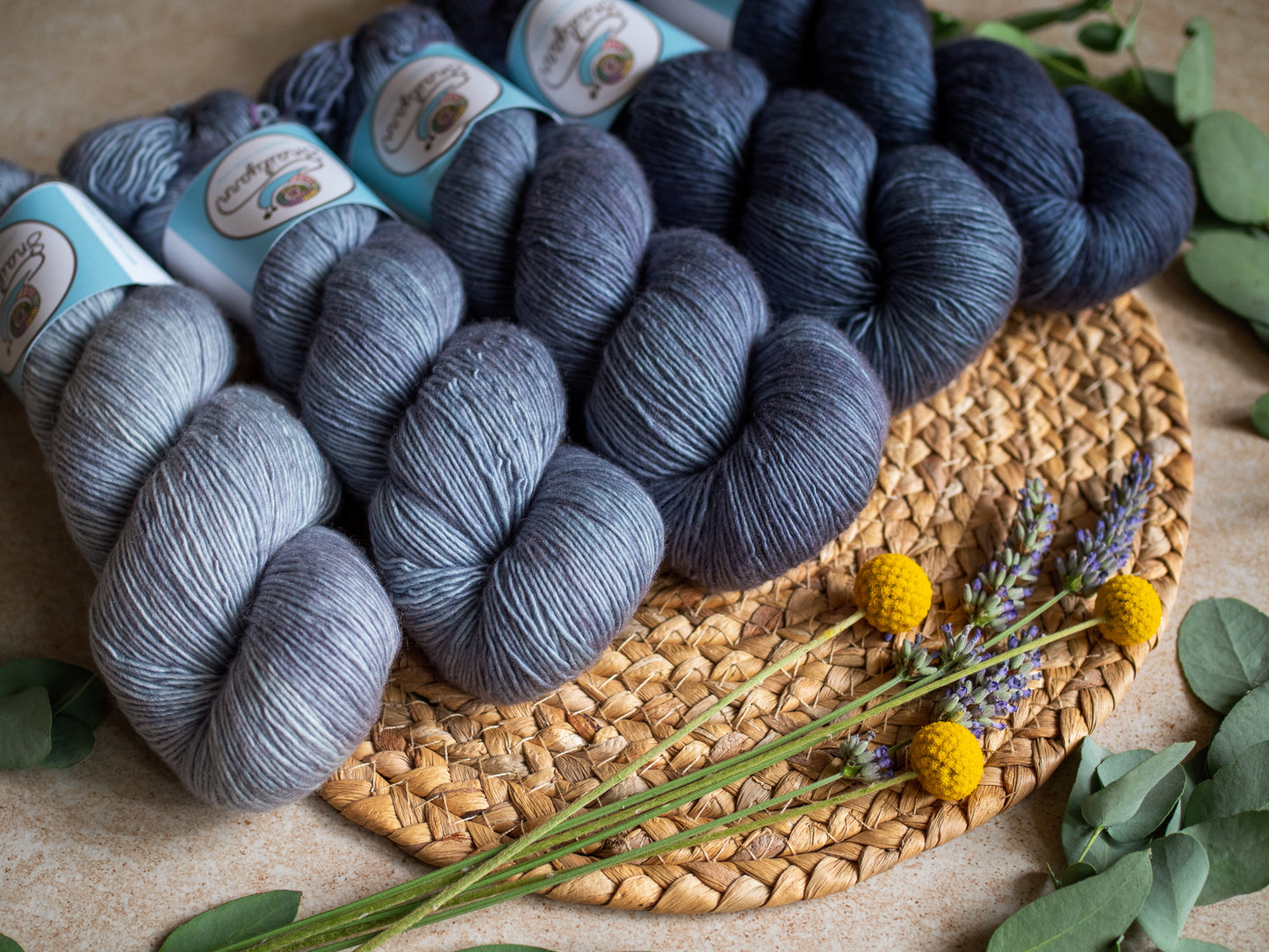 Ardesia fade - The Gradient collection - 5x100gr skeins