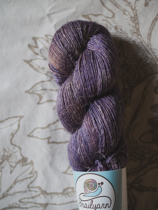 Glicine - Organic Wool + Linen - Single Fingering