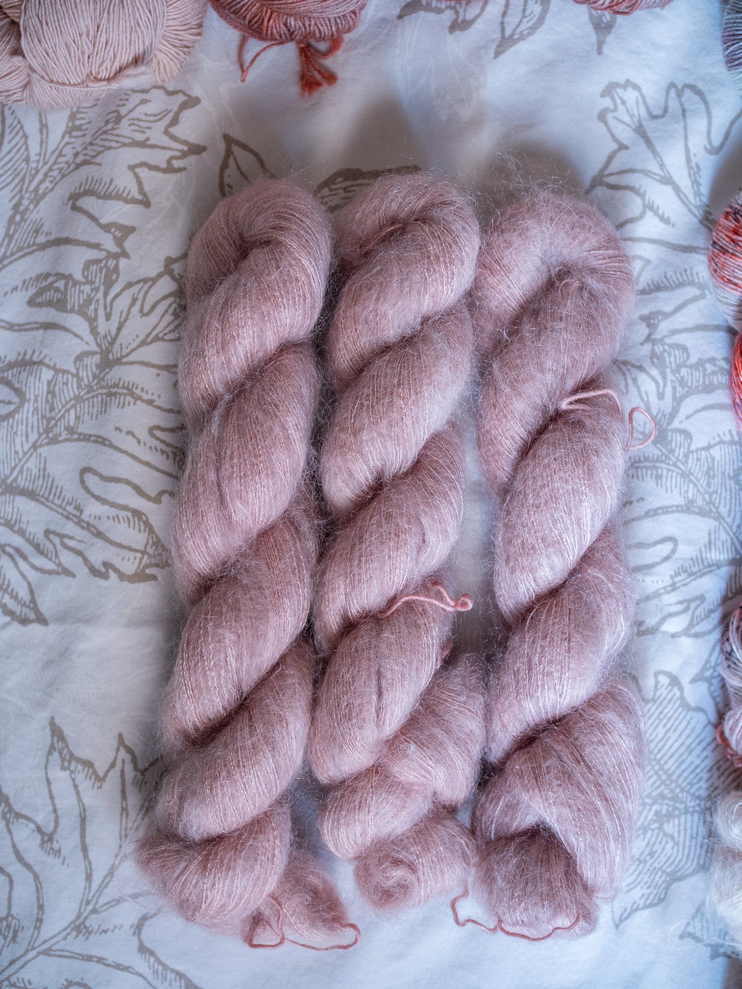 Mohair + Silk - lace weight - 1260 Meters - 3x50gr
