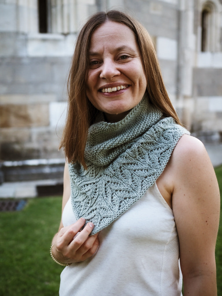 Farnese Cowl by Polka Knits - Dyed-To-Order