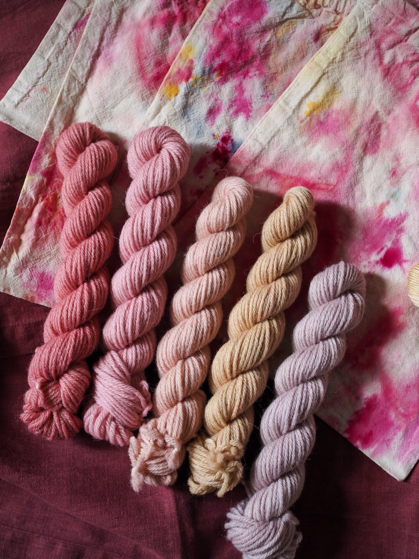 Be My Valentine - 5 mini skeins set