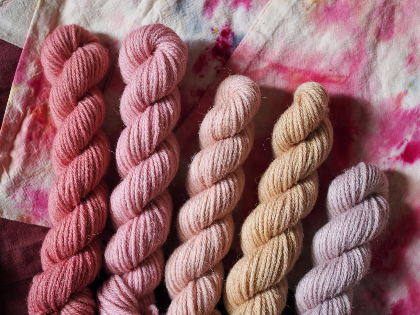 Be My Valentine - 5 mini skeins set