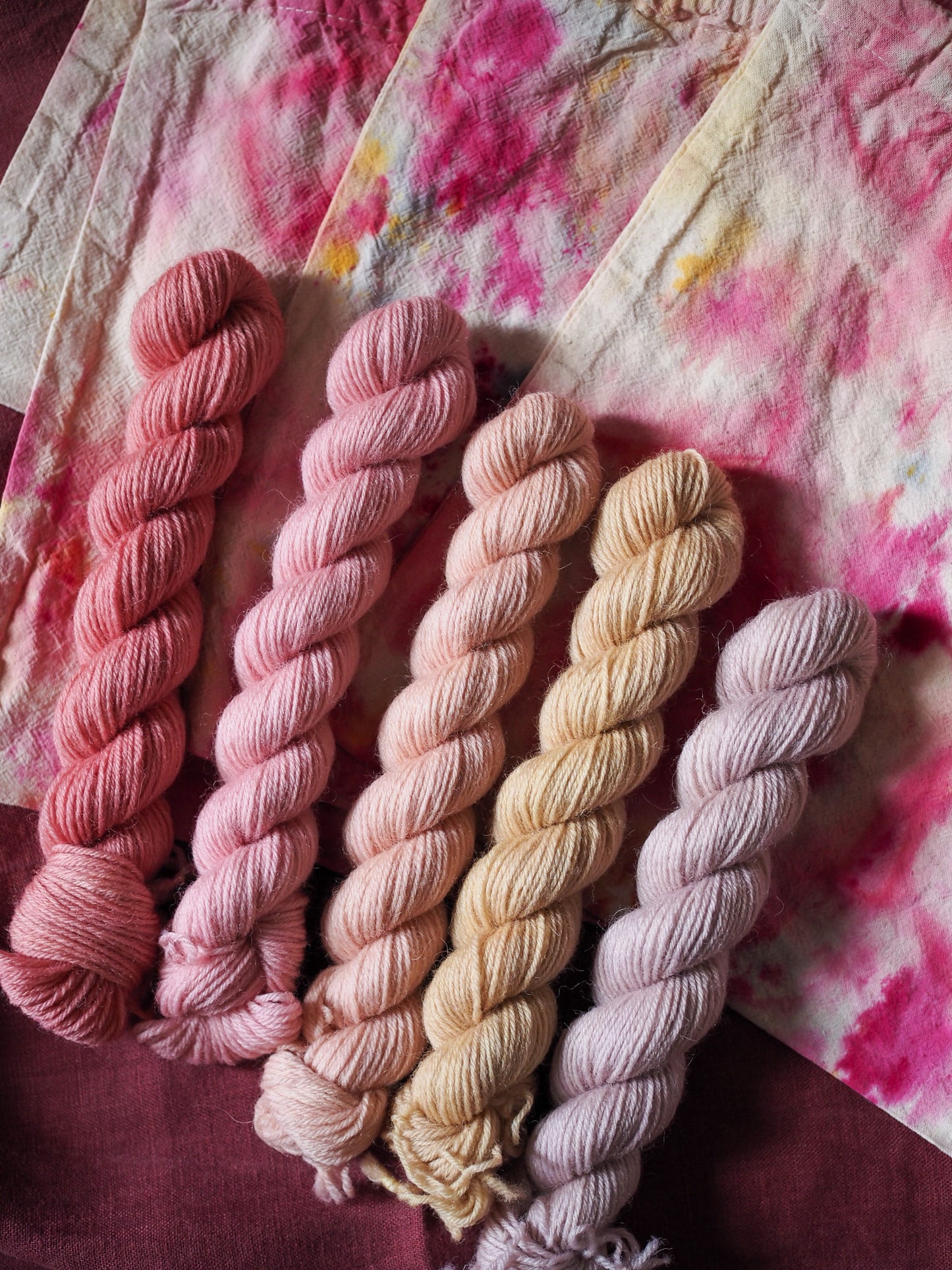 Be My Valentine - 5 mini skeins set