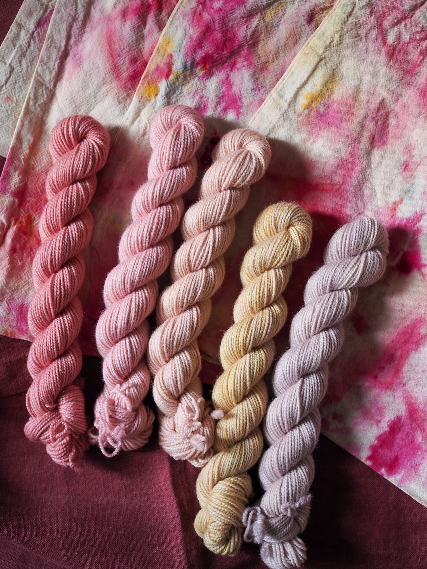 Be My Valentine - 5 mini skeins set