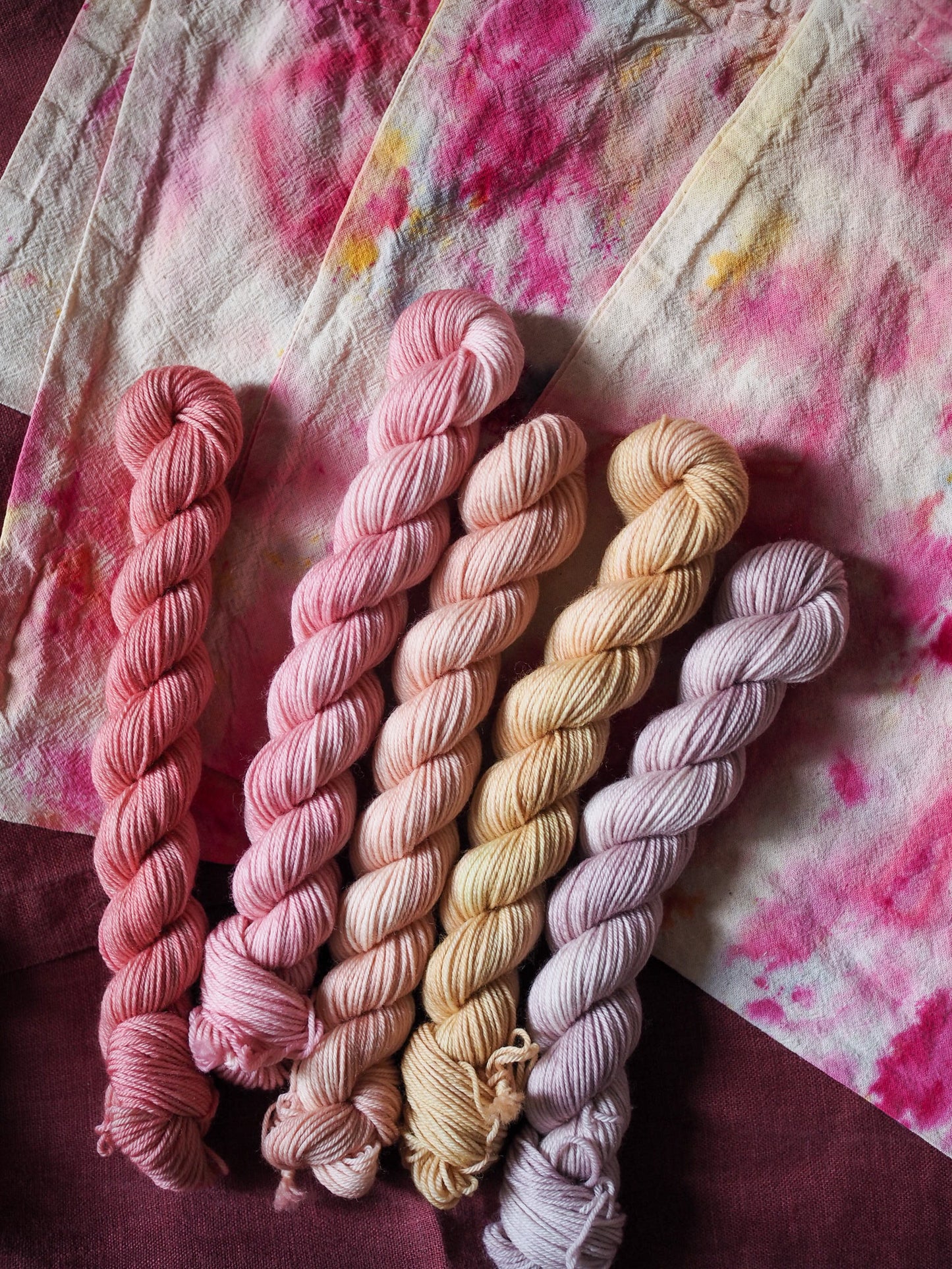 Be My Valentine - 5 mini skeins set