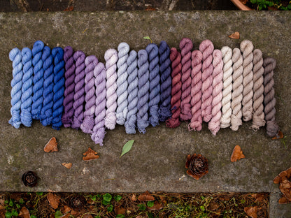 Viola – The Gradient Collection – Hand-dyed Yarn Set (5 Skeins)
