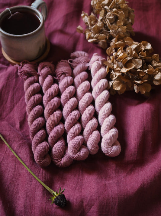 Amarena – The Gradient Collection – Hand-dyed Yarn Set (5 Skeins)