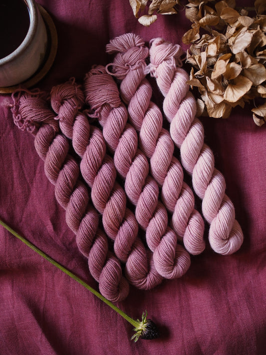 Amarena – The Gradient Collection – Hand-dyed Yarn Set (5 Skeins)