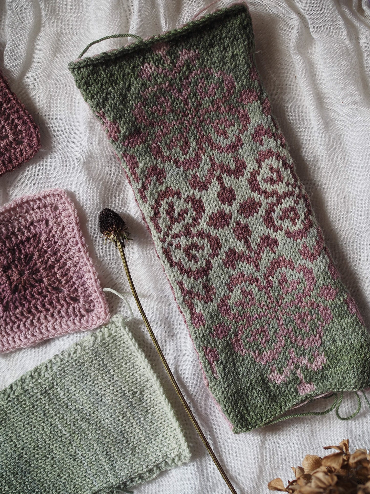 Eucalipto – The Gradient Collection – Hand-dyed Yarn Set (5 Skeins)