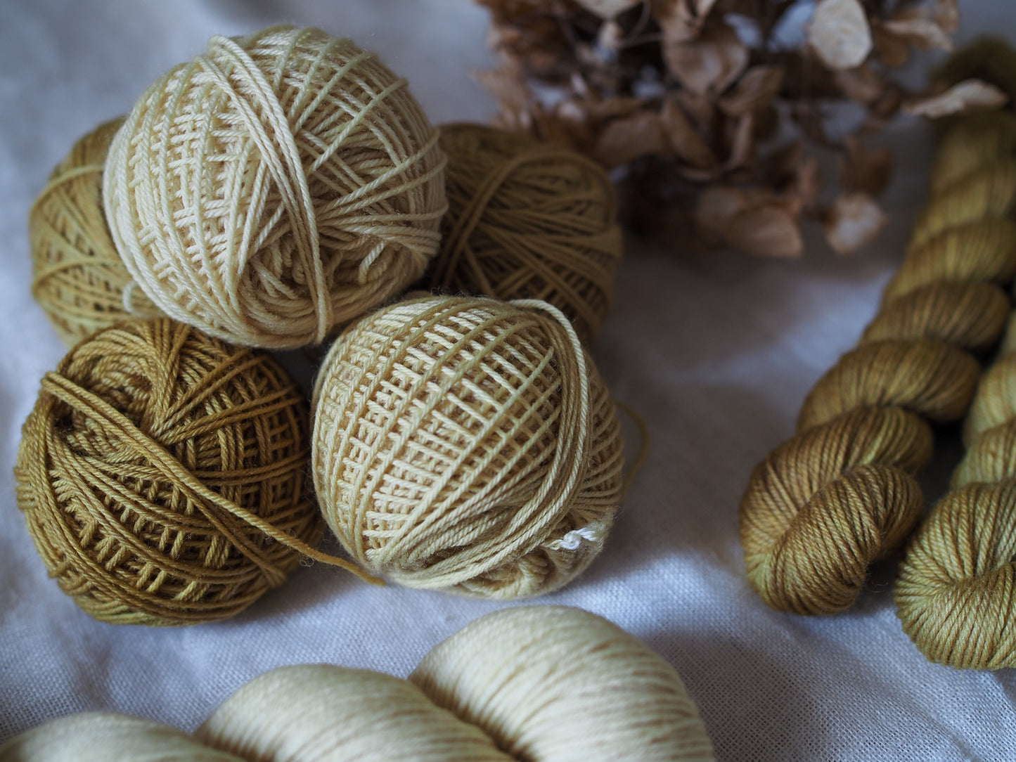 Senape – The Gradient Collection – Hand-dyed Yarn Set (5 Skeins)