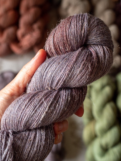 Rosa Antico - Organic Wool + Linen - fingering