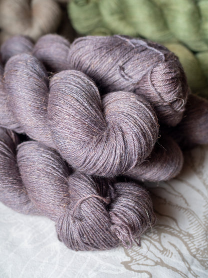 Rosa Antico - Organic Wool + Linen - fingering