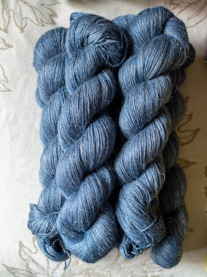 Mirtillo - Baby Alpaca + Silk + Linen - fingering