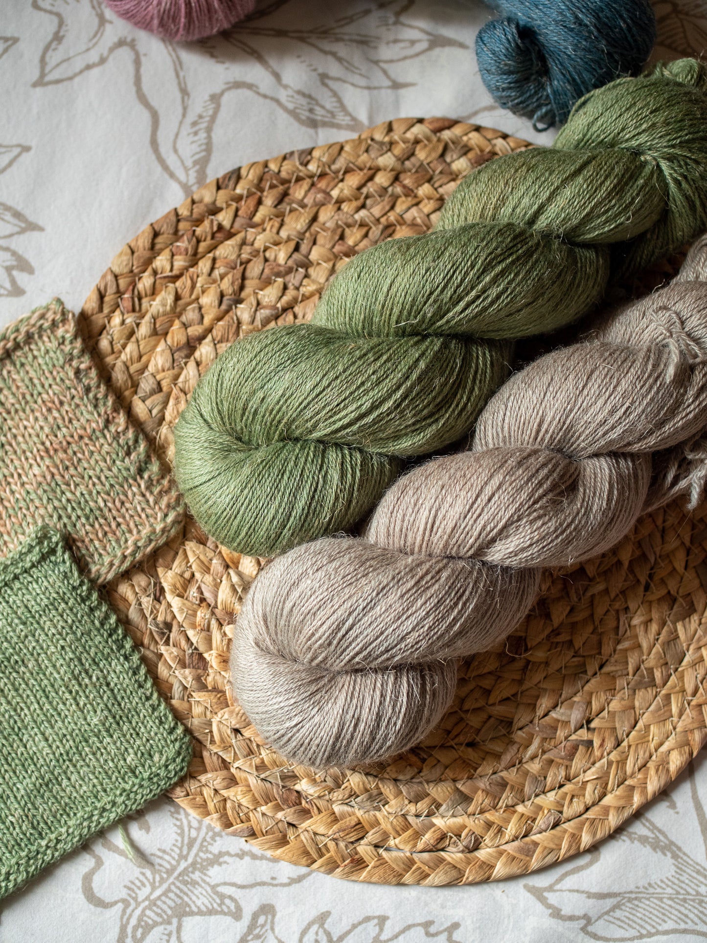 Olive - Organic Wool + Linen