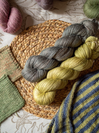 Corteccia - Baby Alpaca + Seta + Lino