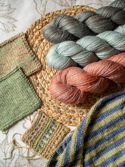 Corteccia - Baby Alpaca + Seta + Lino