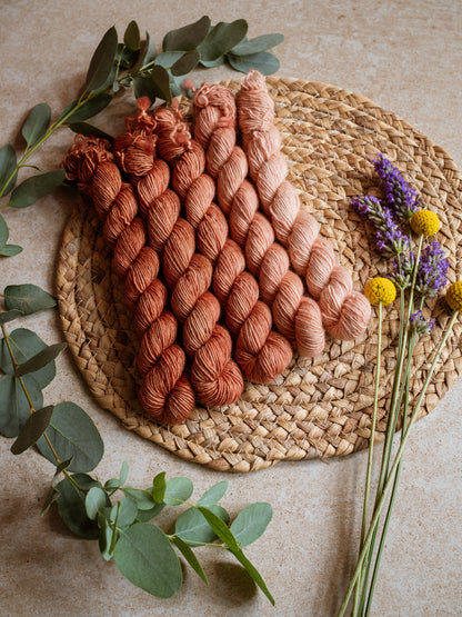 Paprika fade - Collezione Gradient - 5 mini gomitoli