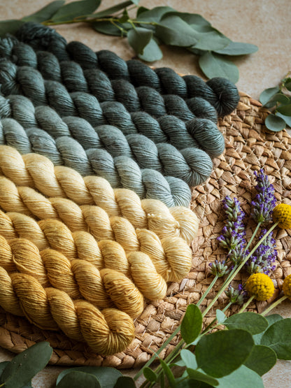 Honey fade - Collezione Gradient - 5 mini gomitoli