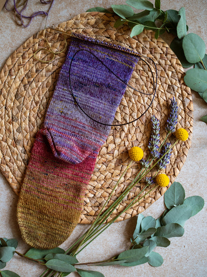Wisteria Variegated - 5x50gr skeins - Merino fingering
