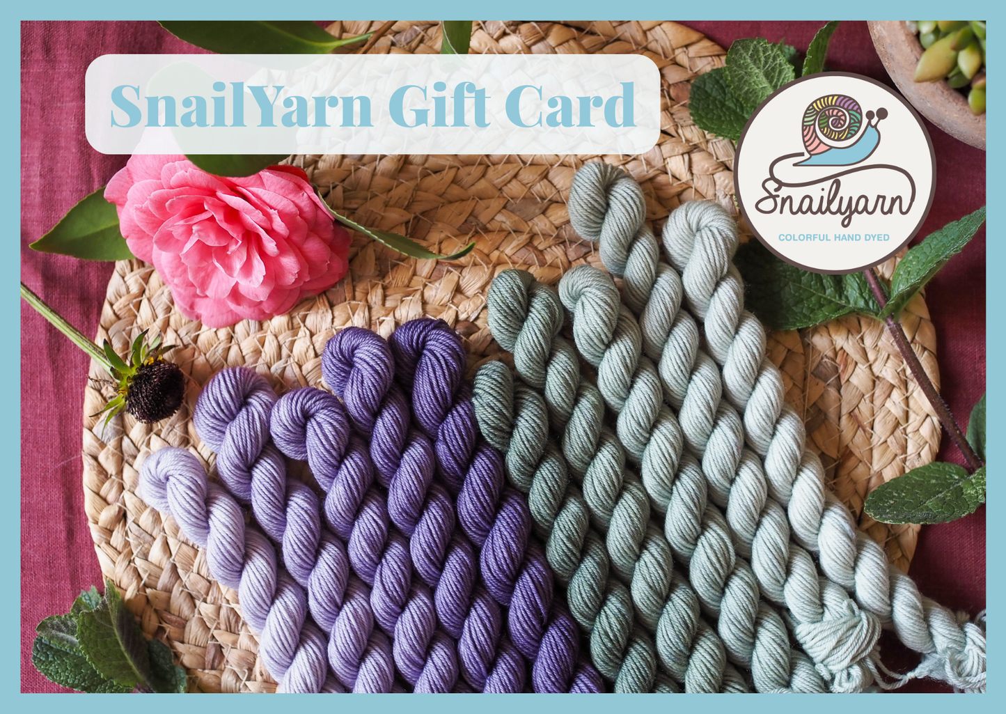 Digital Gift Card - Snail Yarn