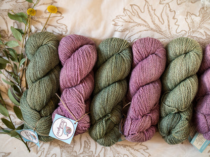 Matasse singole - BFL + Masham DK - 240 metri 