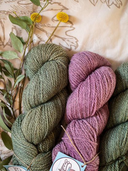 Matasse singole - BFL + Masham DK - 240 metri 