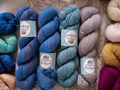 Shawl/Sweater Fade Bundle 42 - Blue lover - Fingering - 1600 Meters
