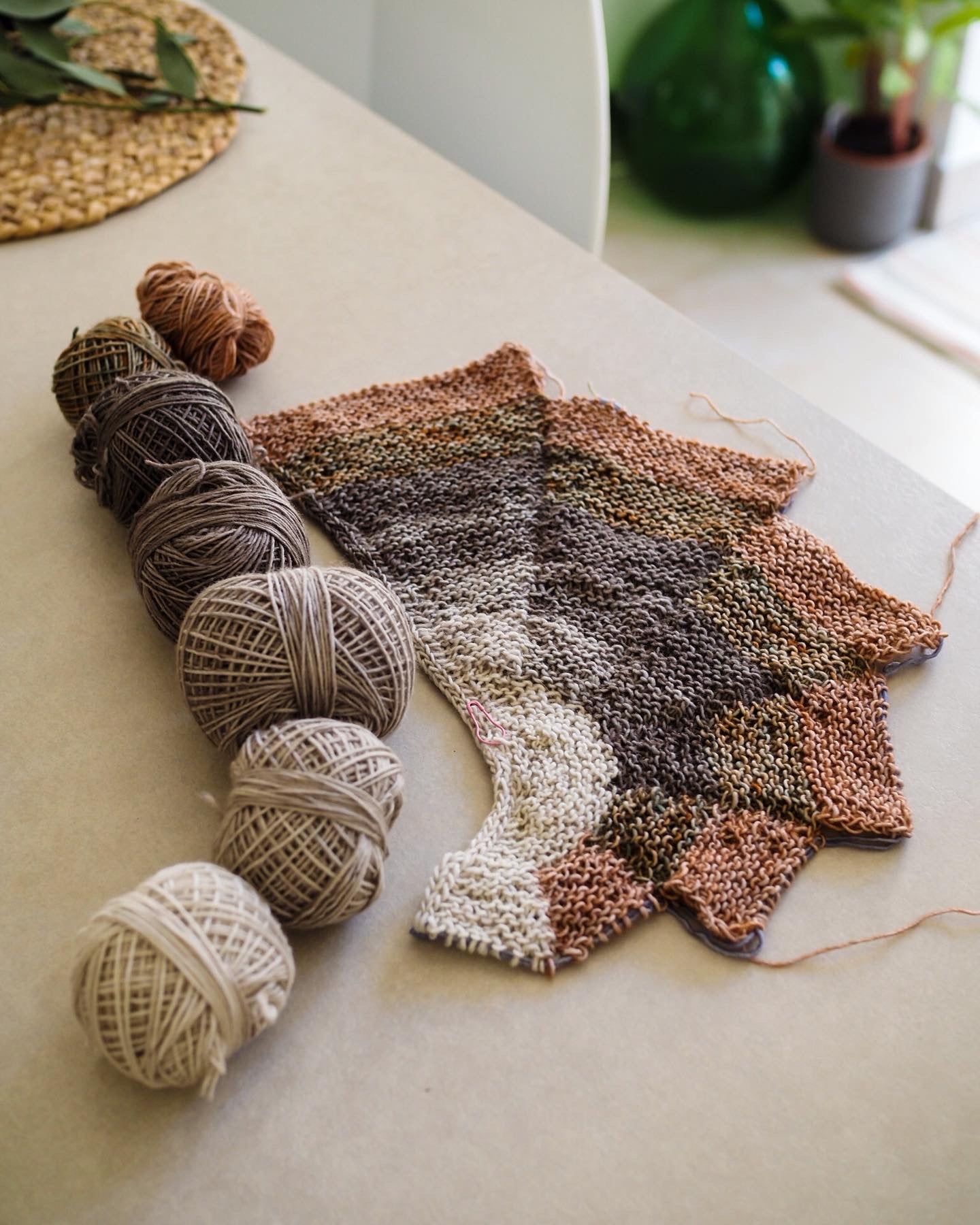 Fragmentation shawl by Westknits
